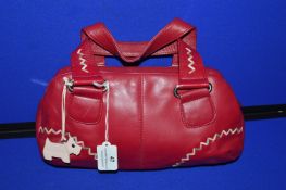Radley Red Leather Handbag