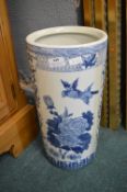 Chinese Style Blue & White Stick Stand
