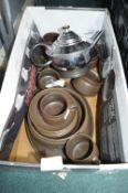 Vintage Pottery Tableware, Teapots, etc.