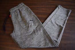 *Puma Medium Grey Heather Joggers Size: S