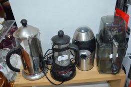 Coffee Grinders and Percolators