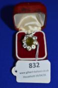 9ct Gold Ring with Gemstones ~7.5g gross