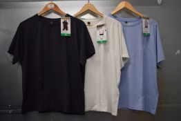 *3x Mondetta T-Shirts Size: XL (1x black, 1x white, 1x baby blue)