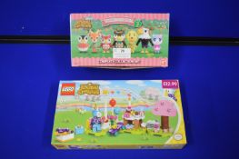 2x Small Lego Animal Crossing Sets Including Tomodachi Dolls