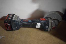 Bosch Professional GWS 18v Angle Grinder with Battery