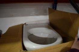 Chartham White Porcelain Toilet Bowl