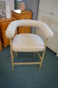 Upholstered High Seat Chair