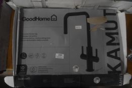 GoodHome Kamut Twin Lever Kitchen Tap