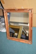 Bronze Ornate Mirror 66x56x3.4cm (new & boxed)