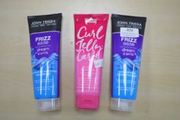 2x John Frieda Shampoo & Conditioner, and Gianni Conditioner