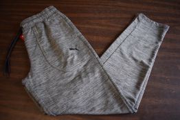 *Puma Medium Grey Heather Joggers Size: S