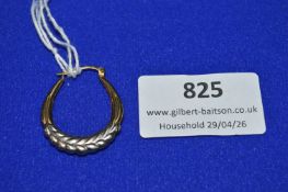 Single 9ct Gold Earring ~0.99g