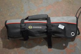Tool Roll Containing Screwdrivers, Files, Saws, etc.