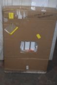 White Horizontal Flat Panel Radiator 635x413mm