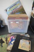 12” LP Rock and Oldies Records Including Led Zeplin, etc.