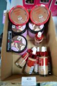 Cosmetics and Toiletries Including Foundations and Body Butter