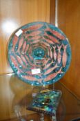 Studio Glass Fish Plate, plus Suncatcher