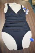 *DKNY Women’s Black Swimsuit Size: 10