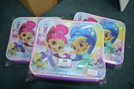 *3x Shimmer & Shine Lunch Bags