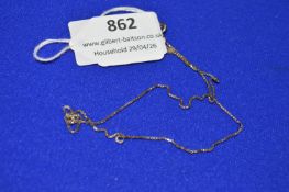 Sterling Silver Neck Chain ~1.2g