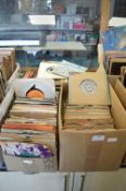 3x Boxes of 7” 45rpm Singles