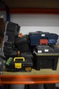 Quantity of Toolboxes Including Some Containing Plumbing Fittings