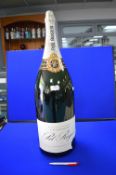 Paul Roger Champagne Jeroboam Advertising Display Bottle