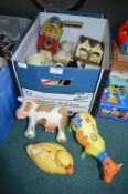 Assorted Pottery Moneyboxes