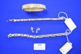 Assorted Bracelets and Bangles Including Swarovski