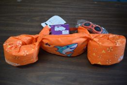 Puddle Jumper Kid’s Swimming Aid with Goggles Age: 3-6 (19-30kg)