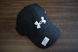 *Under Armour Navy Sports Cap Size: M/L