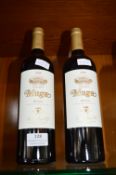 2x Bottles of 2020 Muga Roja Spanish Red Wine