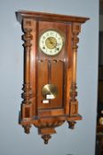Vienna Wall Clock with Brass & Enamel Face (AF)