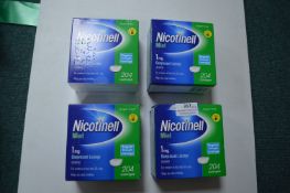 4x Packs of Nicotinell 1mg Nicotine Mint Lozenges