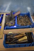 Quantity of Vintage Woodworking Tools, Chisels, etc.