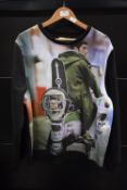 Lambretta “Wear with Pride” Print Jumper Size: 2XL