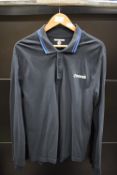 Lambretta Navy Long Sleeve Polo Size: XL
