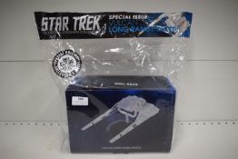 Eaglemoss Collection Star Trek Starship Model & Magazine - Vulcan Long Range Shuttle
