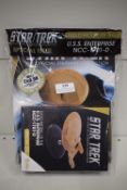 Star Tek Special Edition #20 Gold Model U.S.S. Enterprise NCC-1701-D