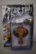 Star Trek Magazine #136 with Eaglemoss Collection Model “Cardassian Keldon Class”