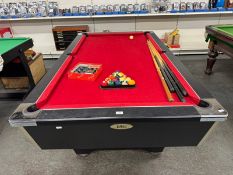 Elite Pool Table with Balls, Cues, etc.