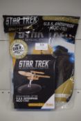 Star Tek Special Edition #23 Gold Model U.S.S. Enterprise NCC-1701