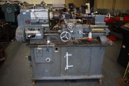 *Harrison 140 Metal Turning Lathe on Stand with Gap Bed, 800mm bed length, 3-phase
