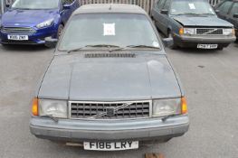 Volvo 340 GLE Limited Edition 1.8, Reg: F186 LRY, Mileage: 54256