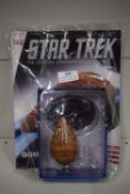 Star Trek Magazine #144 with Eaglemoss Collection Model “Gomtuu”
