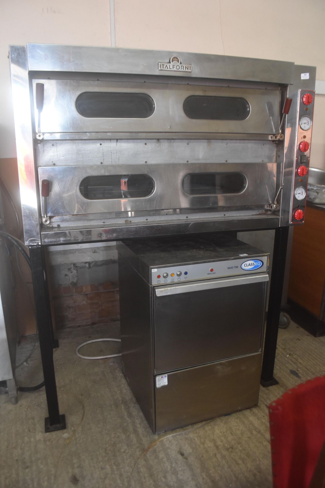 Italforni TKC-2i Two Slot Pizza Oven