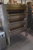 Sveba Dahlen Three Bay Pizza Oven