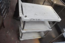 Three Tier Serving Trolley