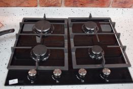 * Four Ring Gas Hob Model: UBGOG60BK