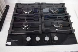 * Samsung Four Ring Gas Hob Model: B1YC78DW600023K and Samsung Extractor Model: B1KE79QW700061K